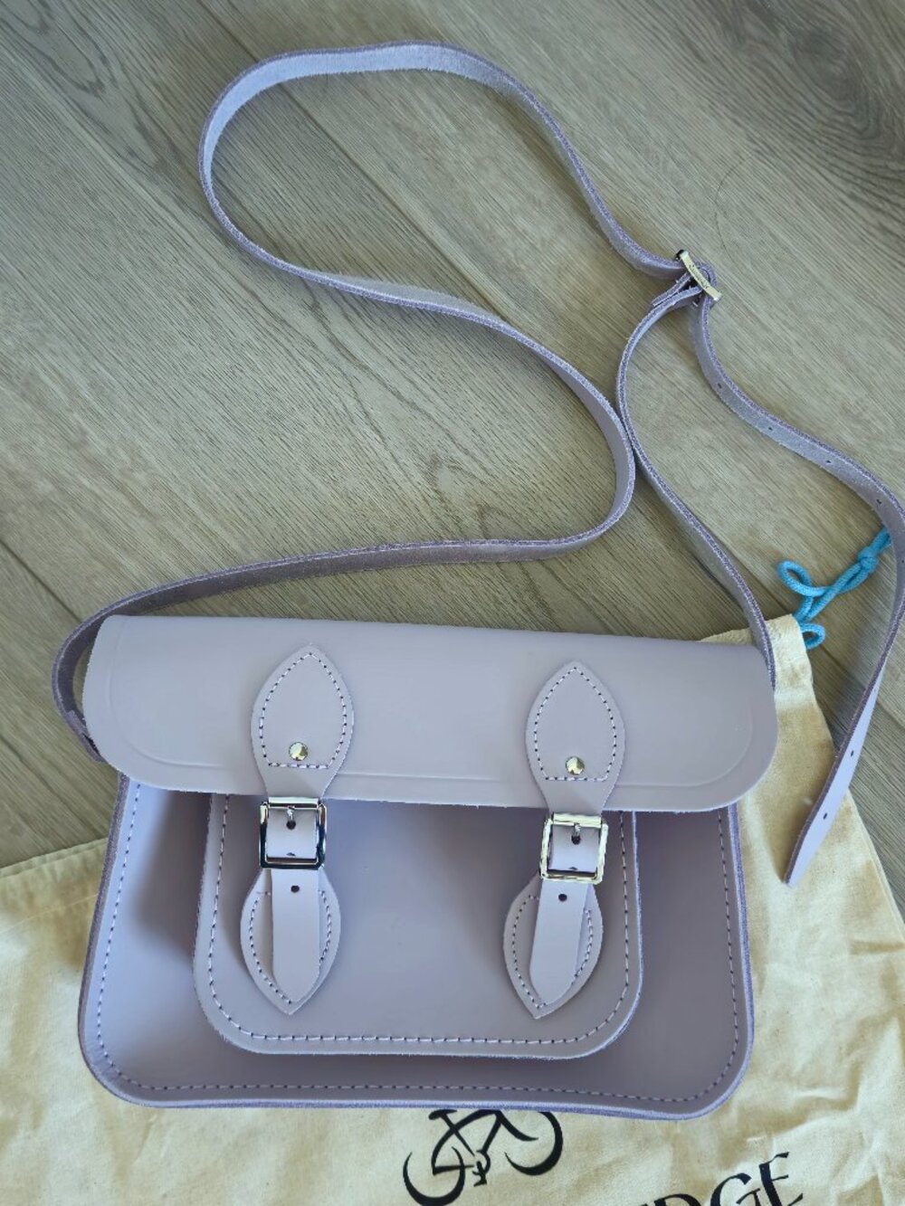 The Cambridge Satchel Company 11 Inch Chelsea‎ Collection Leather Bag Lavender